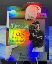 2025 Topps Holiday Making the Nice List Paul Skenes #MNL-11 card