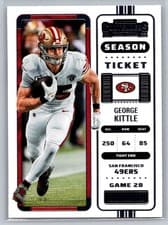 George Kittle 2022 Panini Contenders card
