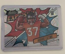 2024 Panini Absolute Explosive Audric Estime #EX-AEE card