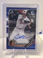 2019 Bowman Draft Chrome Picks Autograph Adley Rutschman #CDA-AR