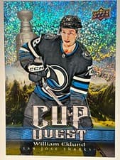 2025-26 Upper Deck Cup Quest William Eklund #CQ-6 card
