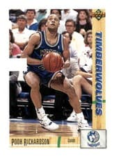 Pooh Richardson 1991-92 Upper Deck Base Set card