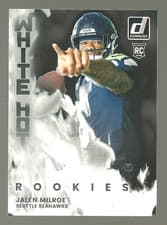 2025 Donruss White Hot Rookies Jalen Milroe #WHR-JLM card