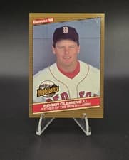 Roger Clemens 1986 Donruss Highlights card