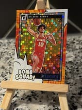 2024-25 Donruss Bomb Squad Zaccharie Risacher #11 card