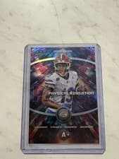 2025 Bowman University Chrome Physical Education Refractor Jadan Baugh #PE-16 card