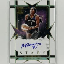 2025 Panini Impeccable WNBA Impeccable Stars Signatures Marquesha Davis #3 card