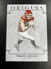 2025 Panini Origins Blank Slate Travis Kelce #1 card