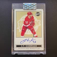 2024-25 Upper Deck Clear Cut Vintage Autos J.T. Compher #VA-JC card