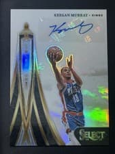 Keegan Murray 2024-25 Panini Select In Flight Signatures card