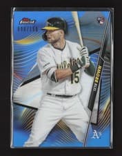 Seth Brown 2020 Topps Finest card