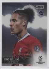 Rhys Williams 2020 Stadium Club Chrome UEFA Champions League card