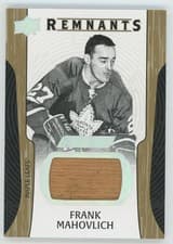 2024-25 Upper Deck Engrained Icons Remnants Frank Mahovlich #R-FM card