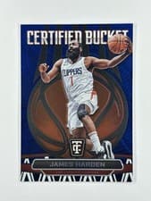 2024-25 Panini Totally Certified Certified Bucket James Harden #22 card