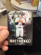 2025 Topps Chrome Black Nocturnal Matt Chapman #NOC-30 card