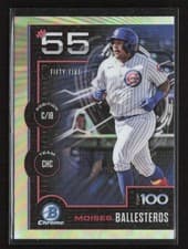 Moises Ballesteros 2025 Bowman Bowman Scouts Top 100 card