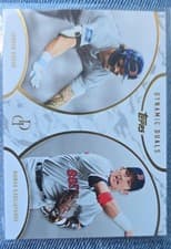 2025 Topps Dynamic Duals Base Set Jarren Duran / Nomar Garciaparra #50 card