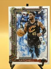 2025-26 Topps Holiday SSP Photo Variations Donovan Mitchell #SSV-CC card