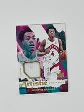 2024-25 Panini Court Kings Artistic Endeavors Relics Scottie Barnes #AE-SCB card