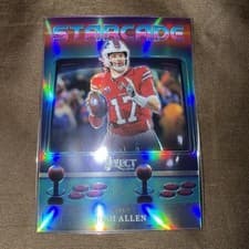 2025 Panini Select Starcade Josh Allen #12 card