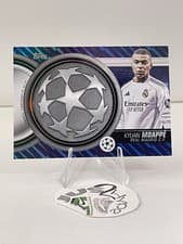 2025-26 Topps UEFA Club Competitions Starball Commemorative Relics Kylian Mbappé #SCR-KM card