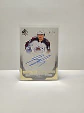 2024-25 SP Authentic Curated Signatures Samuel Girard #SPC-SG card