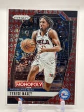 2024-25 Panini Prizm Monopoly Base Set Tyrese Maxey #2 card