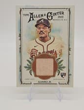 2025 Topps Allen & Ginter Allen & Ginter Relics Nacho Alvarez Jr. #AGR-NAL card