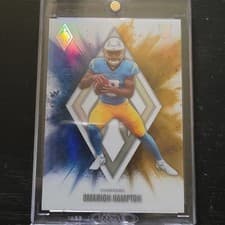 2025 Panini Phoenix Color Blast Omarion Hampton #4 card