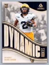 2024 Panini Luminance Dynamic Rookies Blake Corum #DR-BCM card