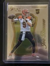 Joe Burrow 2020 Panini Select Certified Rookies card