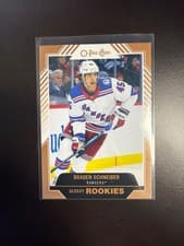 Braden Schneider 2022 Upper Deck O Pee Chee Glossy card