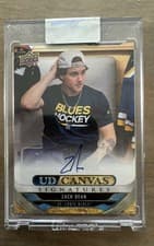 2024-25 Upper Deck Clear Cut Canvas Signatures Zach Dean #CS-ZD card