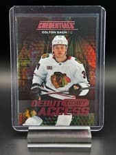 2025-26 Upper Deck Credentials Base Set Colton Dach #113 card