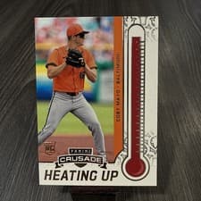 2025 Panini Crusade Heating Up Coby Mayo #15 card