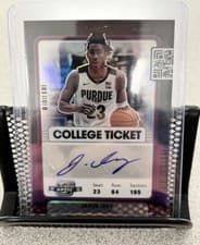 Jaden Ivey 2022 Panini Chronicles Draft Picks Contenders Optic College Ticket Autograph card