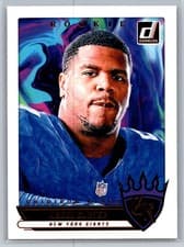 Abdul Carter 2025 Donruss Rookie Gridiron Kings card