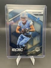 2025 Panini Mosaic Epic Performers Amon-Ra St. Brown #5 card