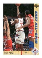 Ricky Pierce 1991-92 Upper Deck Base Set card
