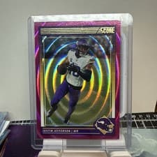 Justin Jefferson 2022 Panini Score card