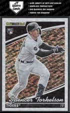 Spencer Torkelson 2022 Topps Update Black Gold card