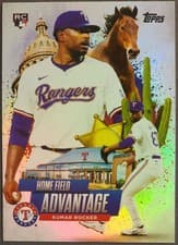 2025 Topps Home Field Advantage Kumar Rocker #HA-37 card