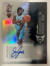 2025-26 Topps Signature Class Rookie Class Chrome Autographs Sion James #RCC-SJ card