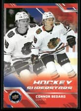 Connor Bedard 2025 Upper Deck National Hockey Card Day card