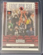 Victor Wembanyama 2025 Panini Contenders EuroLeague Front Row Seat card