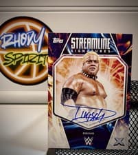 2025 Topps Exalted WWE Wrestling Streamline Signatures Rikishi #STS-RKS card