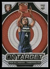 2024-25 Panini Totally Certified On Target Rob Dillingham #1 card