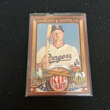Josh Jung 2023 Topps Allen & Ginter Rip Cards card