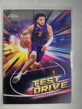 Cade Cunningham 2024-25 Topps Chrome Test Drive card