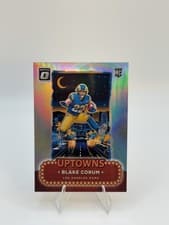 Blake Corum 2024 Panini Donruss Optic Uptowns card